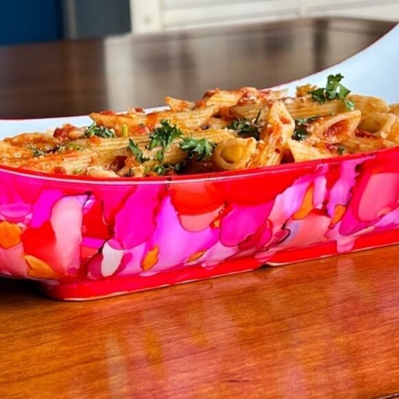 HANDCRAFTED Porcelain Serving Bowl/Platter - Picture 5 of 13